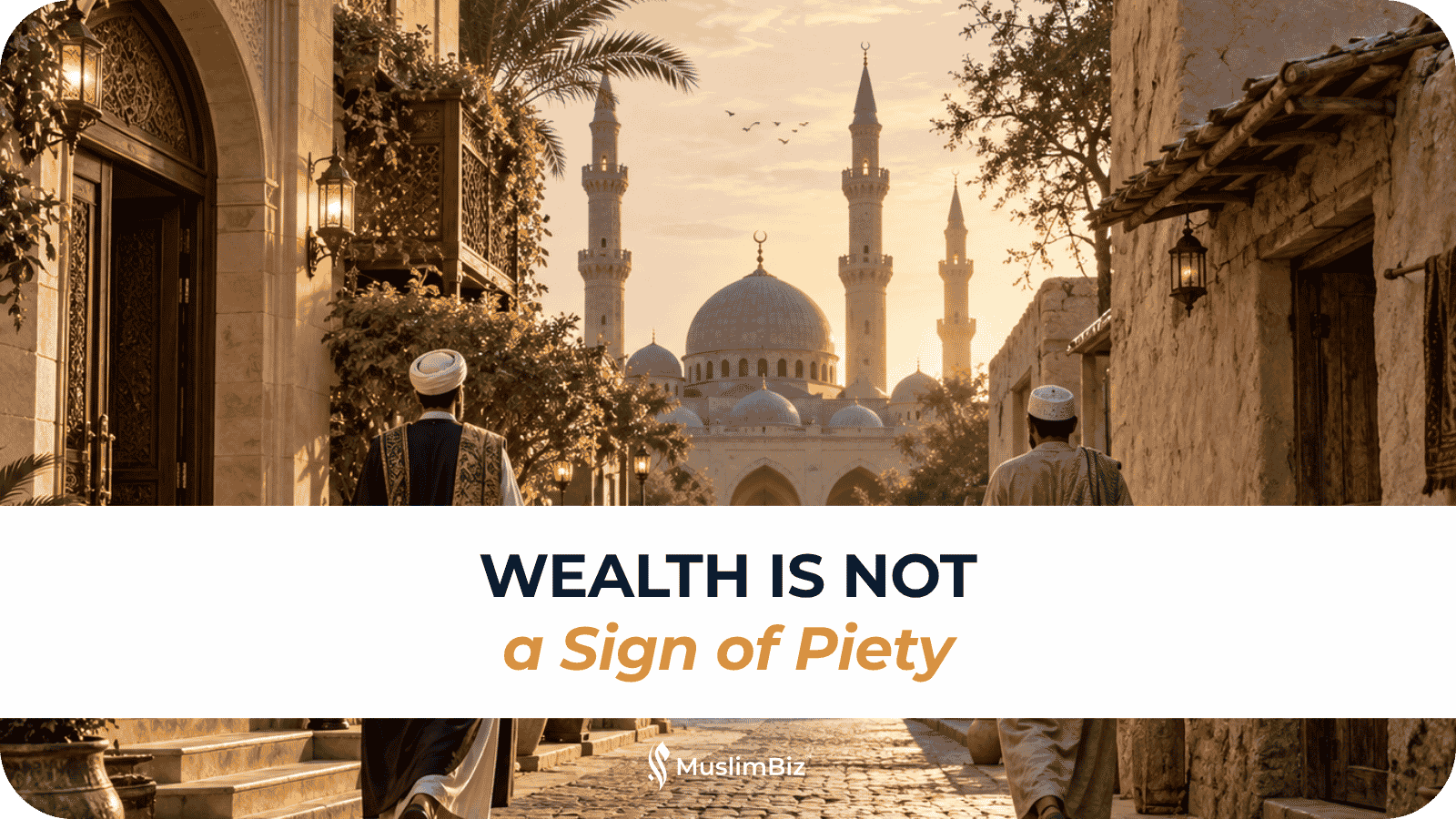 Wealth Is Not a Sign of Piety